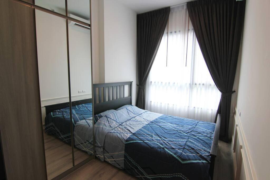 New Condo, Hi-speed Wi-fi, Gym Pool, Near Lam Sali Mrt 公寓 曼谷